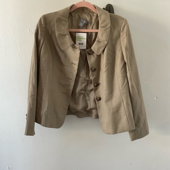 Ann Taylor Petite Pencil Skirt Suit Set - Picture 2 of 6